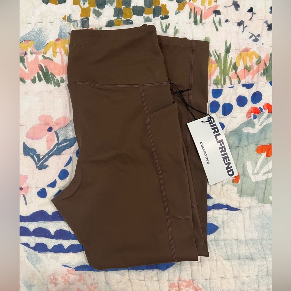 Girlfriend Collective Brown Leggings